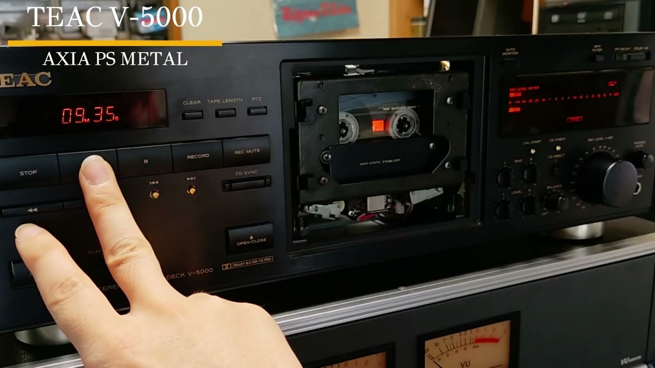 カセットデッキの修理 TEAC V-5000 戦慄のジャンク その4 : がらくた準備室