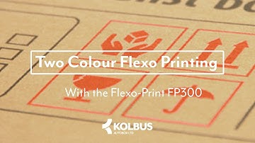 Flexo-Print FP300 2 colour printing modules