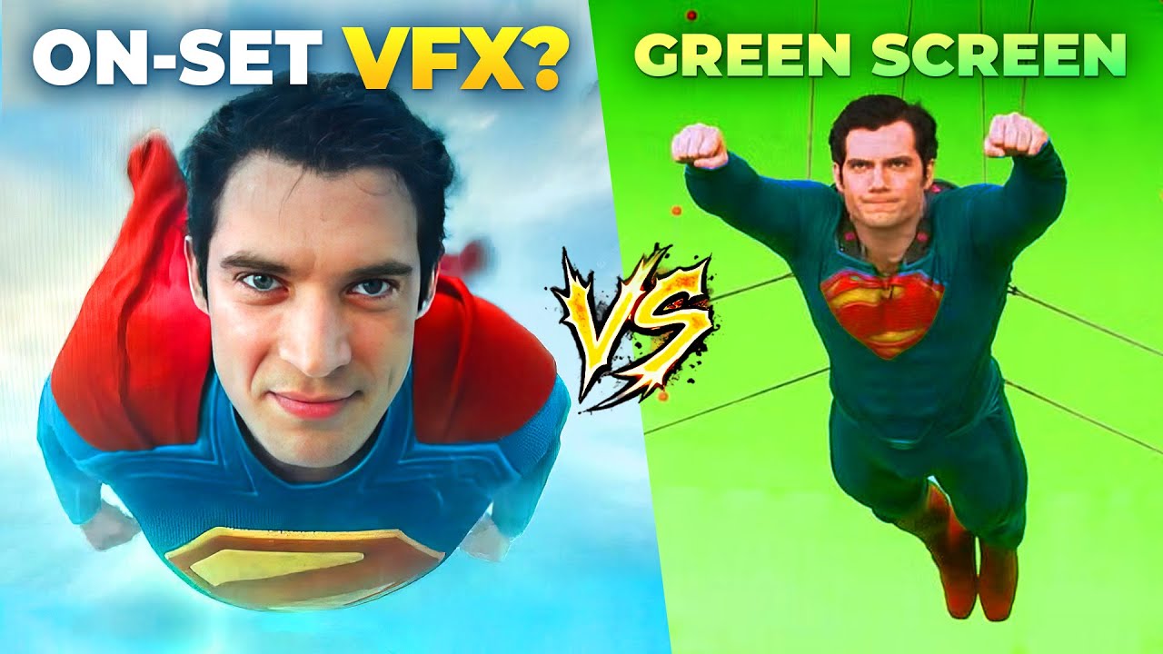 Why Superman's VFX isn't Green Screen