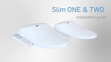 How to Install a Bidet Slim ONE & Slim TWO from BioBidet