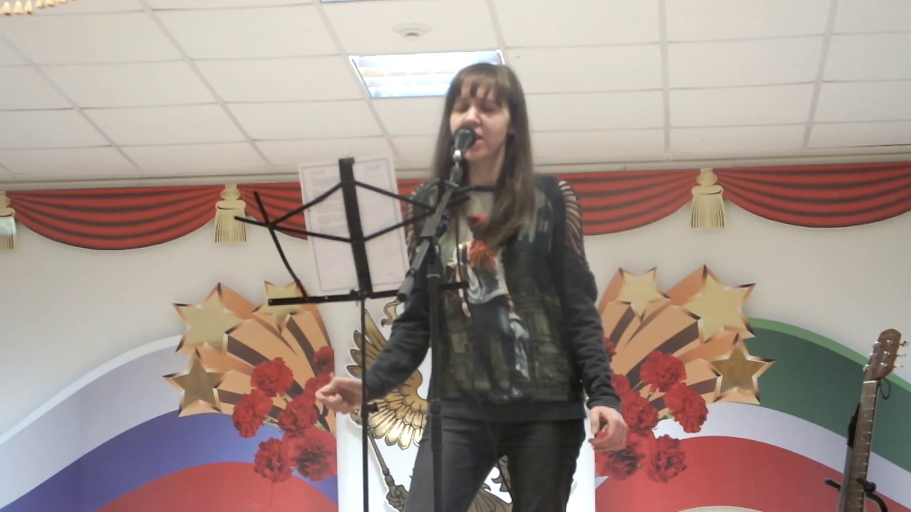 Концерт в Суворовском училище (Елабуга) - Александра Дружинина - песня ...