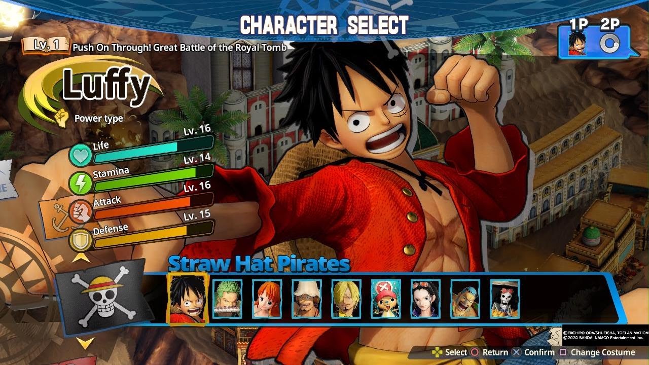 لعبة اناوا اخوي محمد ون بيس 4