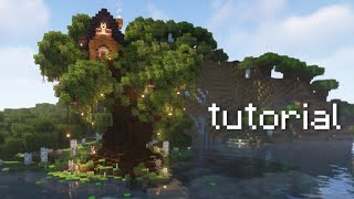 Minecraft Tutorial | Building a Fairy Treehouse