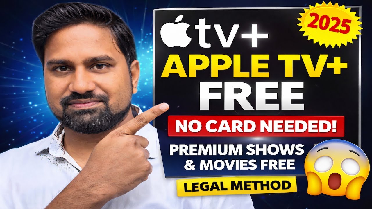 How to Get Apple TV+ Subscription for FREE in 2025 😱 | Legal & Working ...