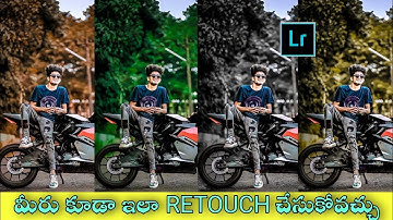 How to Change Background Colour in Lightroom || Lightroom Photo Editing in Telugu || Lightroom CC