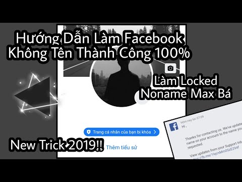 Video Cách Làm Facebook Không Tên - 2020 | Locked Noname Cực... - youtube