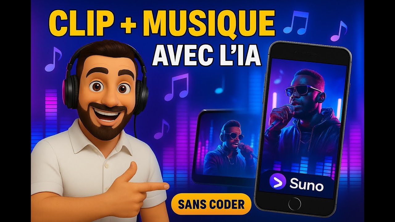 Rap Darija m3a l’IA : track + clip 100% générés 💥 راب بالدارجة مع الذكاء الاصطناعي: تراك + كليب %100