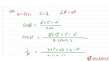 In a triangle ABC the angle A=60^(@) and b:c = (sqrt(3)+1):2. Find the other two angles B and C....