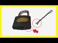 How to Open A Lock Without Key With Hair Pin 🔴| Easy and simple method | Experimental Army