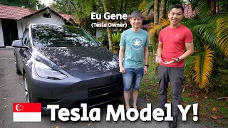 FULL REVIEW of TESLA Model Y in Singapore! (2022 Rear Wheel Drive)