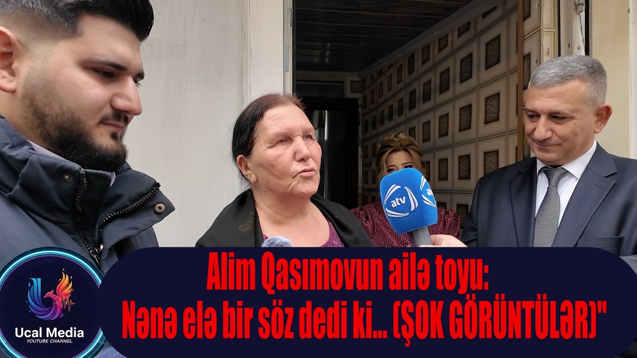 Alim Qasımovun ailə toyu: Nənə elə bir söz dedi ki (ŞOK GÖRÜNTÜLƏR)