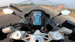 MAXING OUT MY 2020 TVS RR310!! | WHATS THE TOP SPEED?🤔 by DV 39,129 views 3 years ago 8 minutes, 6 seconds