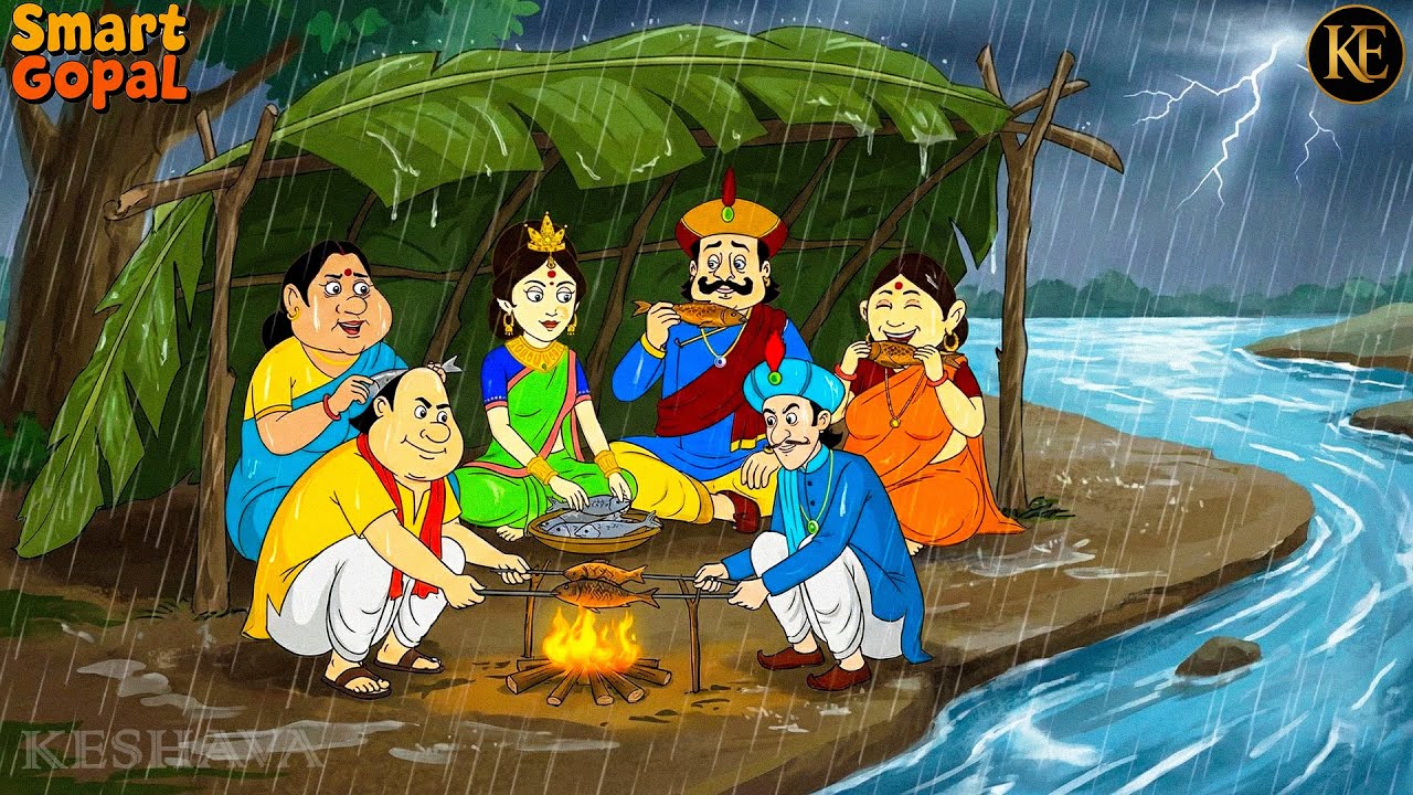 ঝড়বৃষ্টির মাঝেই রাজা গোপালের মাছের পার্টি | গোপালভাঁড় | New Episode 2026