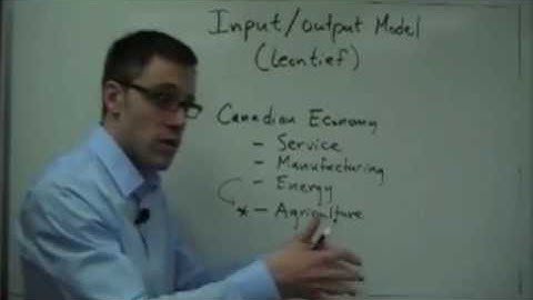 Input Output Model part 1