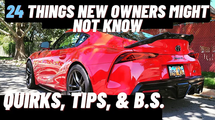 24 Things You Might Not Know About the MKV Supra When You Buy One