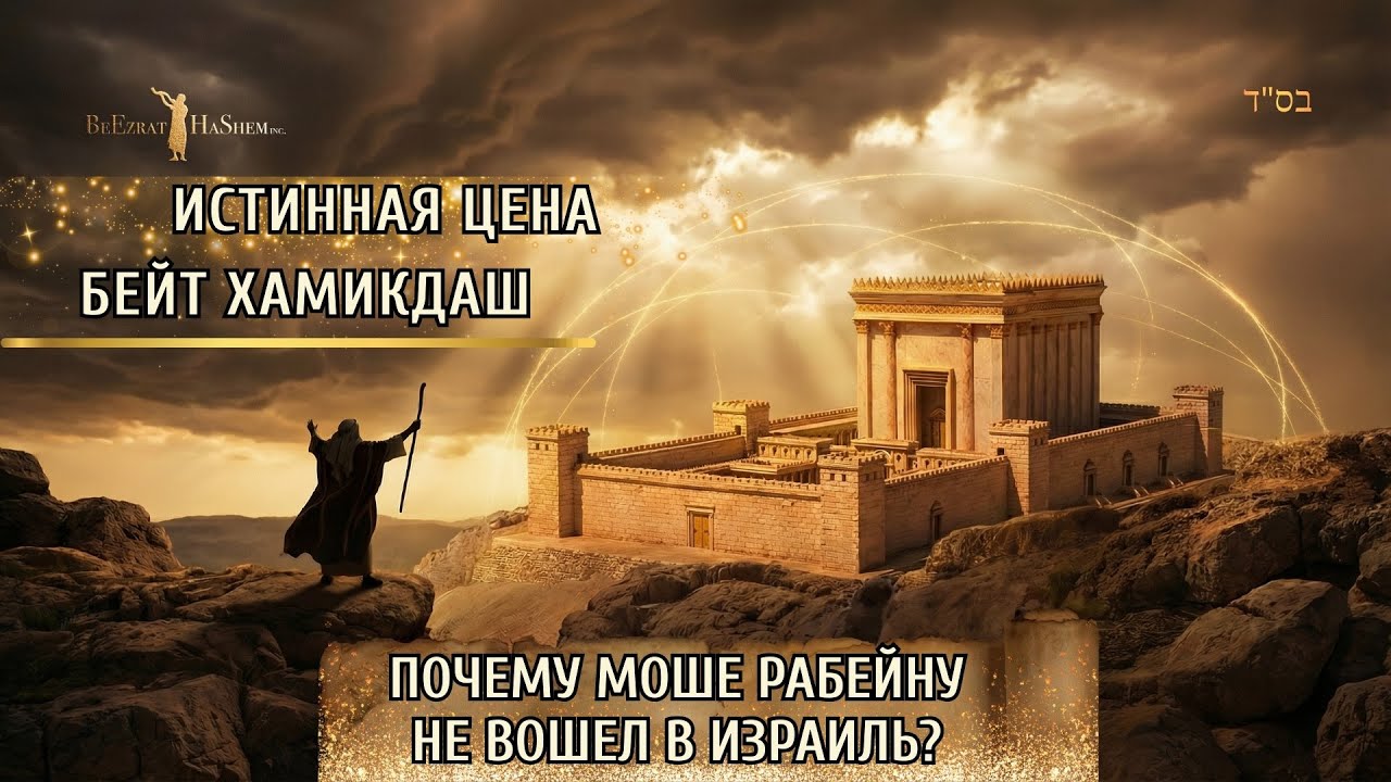 Истинная цена Бейт Хамикдаш | Почему Моше Рабейну не вошел в Израиль? | Раввин Ярон Реувен