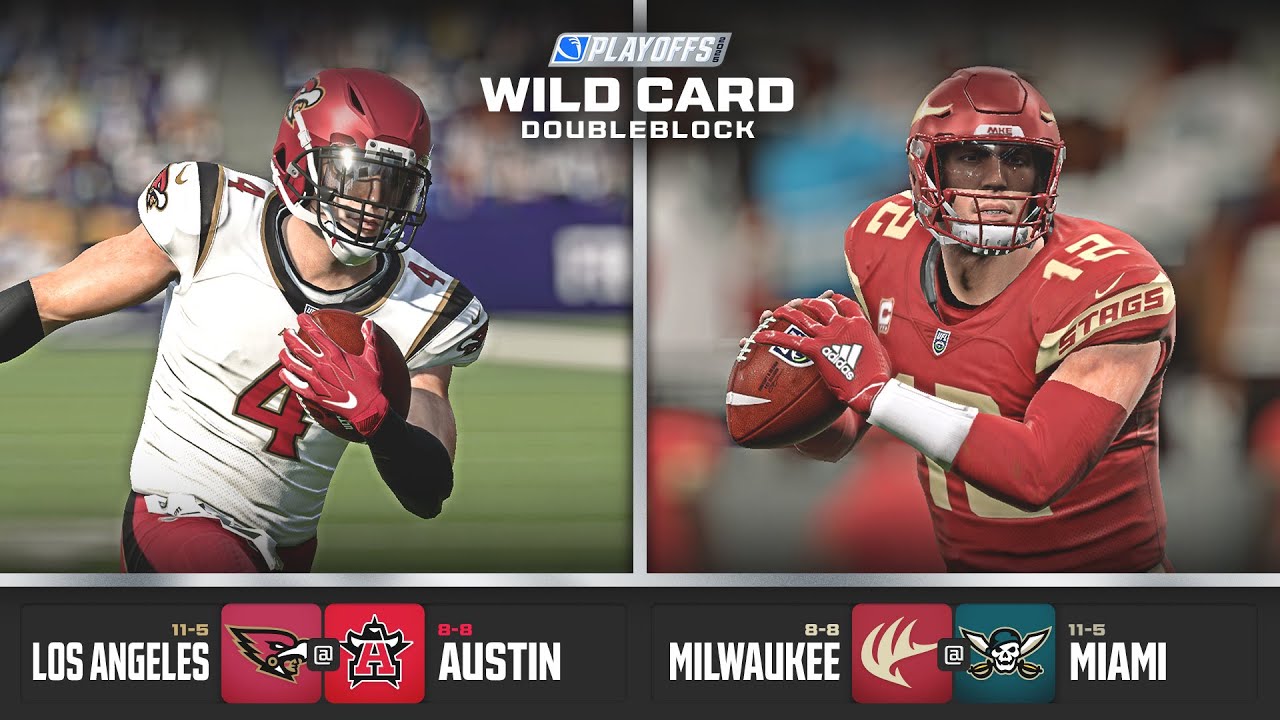 YOUFL 2025, Wild Card Double - No. 5 Los Angeles @ No. 4 Austin / No. 8 Milwaukee @ No. 1 Miami