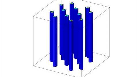 Abrikosov vortices in oscillating magnetic field