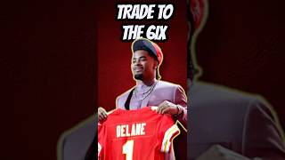 The chiefs trade up to pick Mansoor Delane. #nfl #nfldraft #chiefs #chiefskingdom