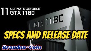 GTX 1180 Specs / Release Date