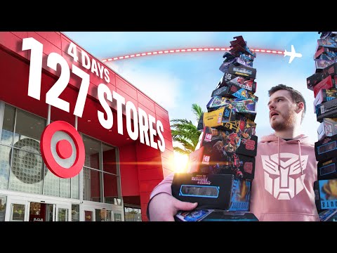 We Went On The World Record BIGGEST Transformers Toy Hunt