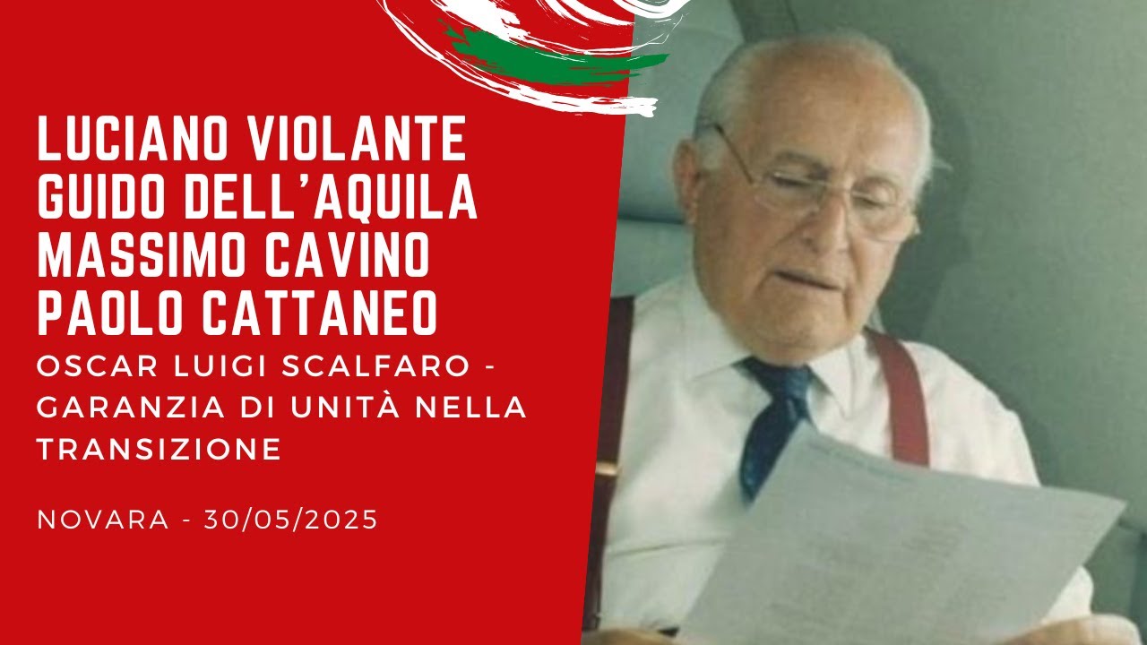 Oscar Luigi Scalfaro - Garanzia di unità nella transizione