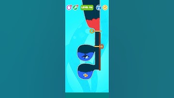 save the fish level 96 -mobile game/fishdom #shorts