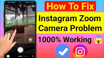 Fix instagram camera zoom problem | instagram zoom problem | instagram front camera zoomed in bug