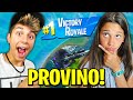 MIA SORELLA FA IL PROVINO PER IL TEAM BLAZE! *DIVERTENTE* 😂 FORTNITE ITA