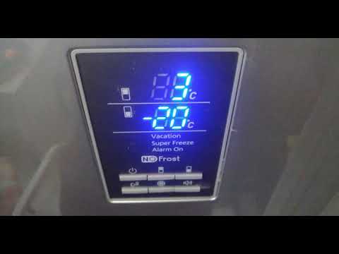 Riparazione dispay frigorifero Samsung RL37HCTC - YouTube