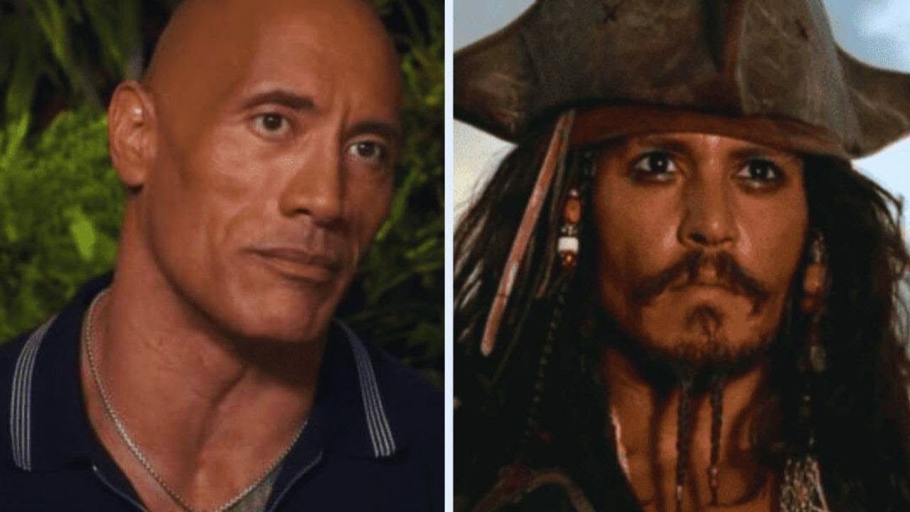 Dwayne Johnson On Replacing Johnny Depp in Classic Movie - YouTube