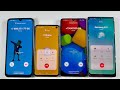 Incoming Call Samsung Galaxy A24 + Samsung Galaxy S10e + Samsung Galaxy A24 + Samsung Galaxy Note 20