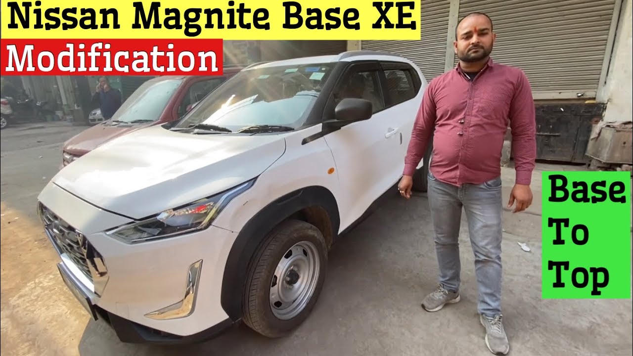 Nissan Magnite Base XE Model Modification | Budget modification of ...