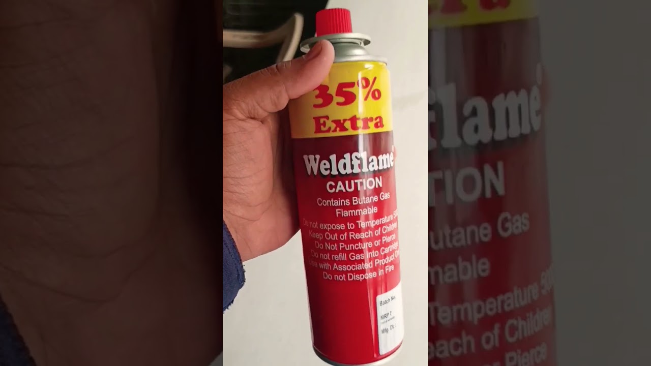 Butane Gas can 