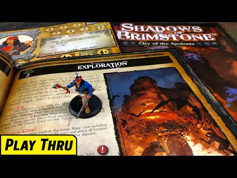 SHADOWS OF BRIMSTONE Solo Play - Scenario Basic 2 EXPLORATION