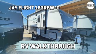 2024 Jayco Jay Flight 183RBW-G: A Compact Travel Trailer
The Jayco Jay Flight 183RBW-G: Perfect for Couples on the Go
Looking for a cozy travel trailer that wont break the bank? Check out the Jay Flight 183RBW-G from Jayco. This single-axle beauty is packed with features couples will love:
Its one of Jaycos most wallet-friendly options
Tons of storage space under the bed
You can walk around the bed - no climbing over each other!
Easy to tow with mid-sized trucks
A roomy bathroom at the back
Want to see the pricing and whats available? Head over to:
https://bishsrv.co/jay-flight-183rbw
If youre into RV reviews, Josh the RV Nerd has looked at some similar models:
Rockwood 20FBS: Another small trailer with a walk-around bed: https://www.youtube.com/watch?v=depcdDwPFiA&t=0s
Imagine 14MS: Tiny camper under 18 feet long
https://www.youtube.com/watch?v=nhTMsPm2Udc&t=0s
Jayco 195RB (no slide): Compact with a walk-around bed
https://www.youtube.com/watch?v=pkZu3XYogA0&t=0s
Keep up with us on social media:
Find us @bishsrv on Facebook, Instagram, and Pinterest
Get our newsletter, The Route: https://bishsrv.co/the-route
Hear the latest RV buzz on The RV Voice: https://bishsrv.co/TheRV_Voice
And yeah, were on TikTok too: https://www.tiktok.com/@bishsrv?lang=en 2024 Jayco Jay Flight 183RBW-G: A Compact Travel Trailer