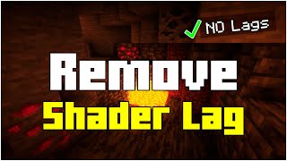 How To Remove Shader Lag for Minecraft 1.17.1! (2024) 150+ FPS