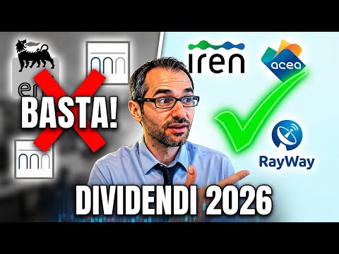 Migliori Azioni Italiane per Dividendi 2026 (BASTA ENI e INTESA!)