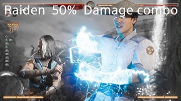 Mortal Kombat 1 Raiden 50% damage combo