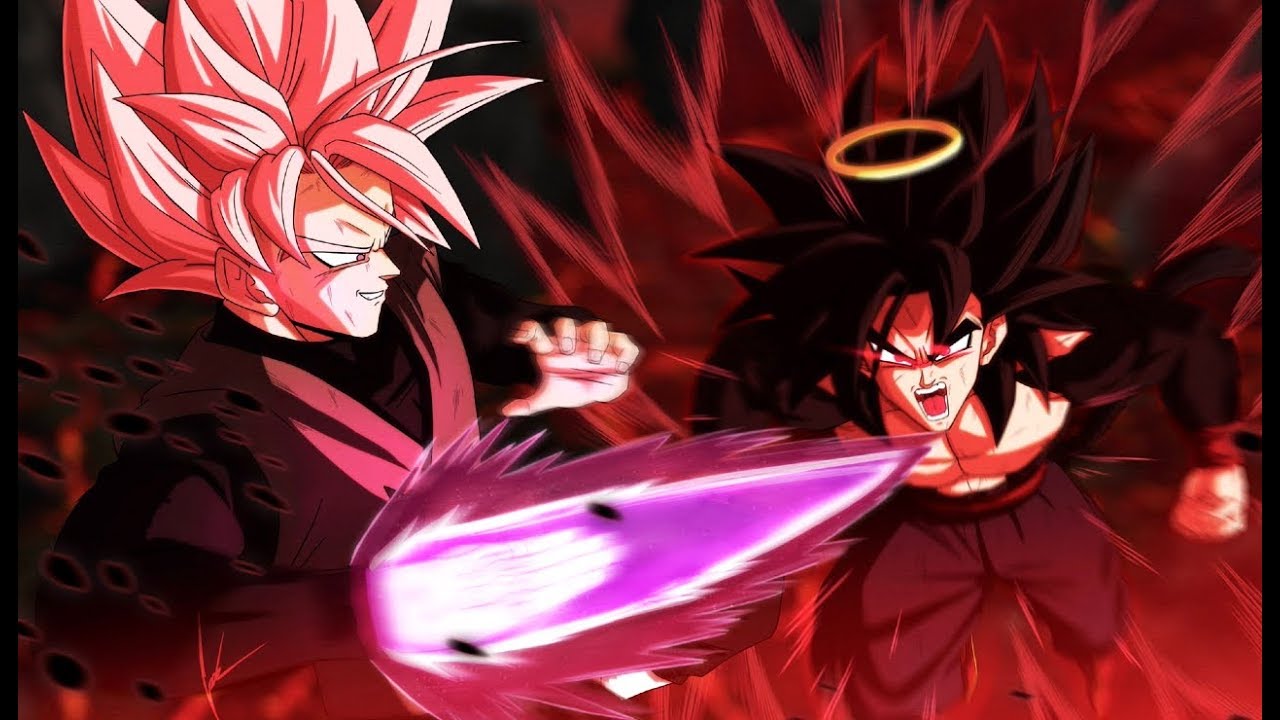 Evil goku vs goku black