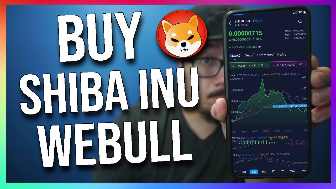 how to buy Shiba Inu Coin on WeBull (Crypto tutorial)