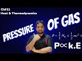 Pressure of Gas | Chapter 11 | Heat &amp; Thermodynamics | 11th physics