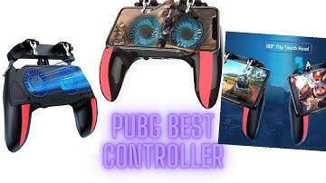 Best Ever PUBG Mobile Game Controller Dual Cooling Fan Gaming Triggers
