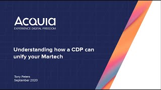 Understanding how a CDP can unify your Martech