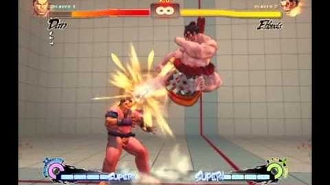 SSF4AE 2012 Honda Fuzzy Guard Safe Jump Setup Part 1 - Backward Jump