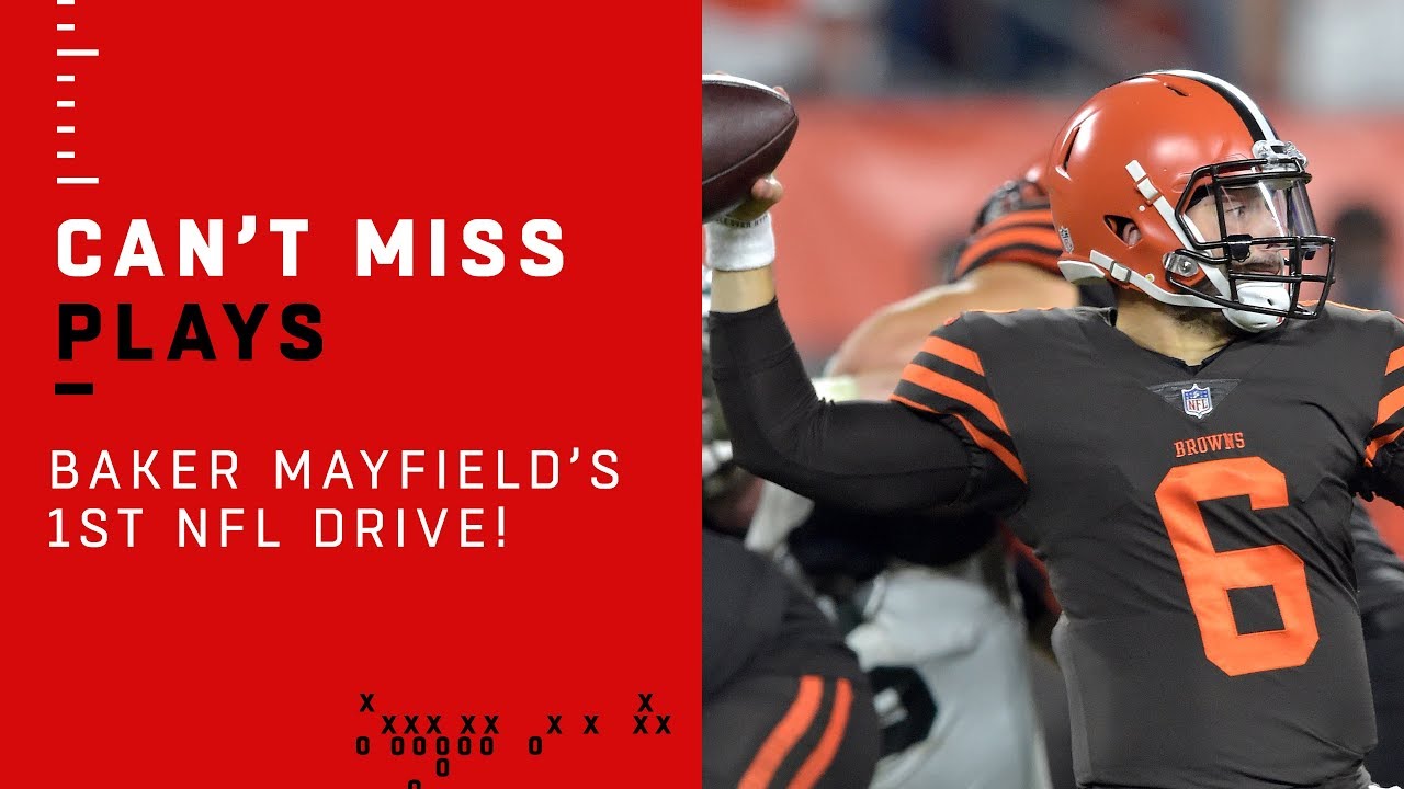 Baker Mayfield’s Debut Drive Gets Browns on the Board!