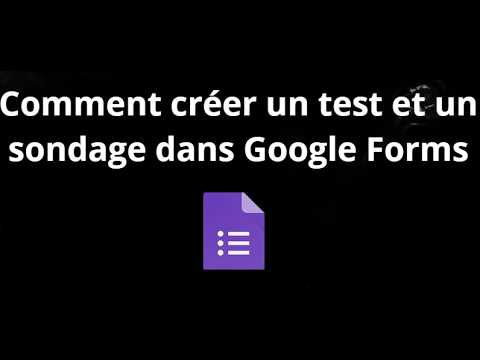 Comment créer un test et un sondage dans Google Forms – guide complet ...