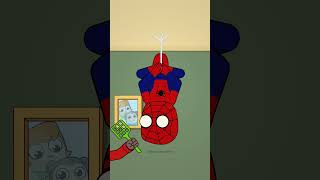 What to do if there is a Spider-Man in the room? (Animation meme) #shorts