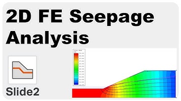 2D FE Seepage Analysis | Slide2