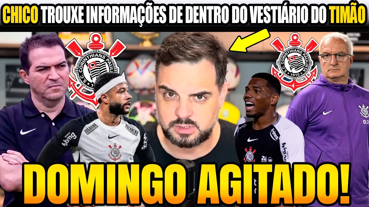 🚨CONFIRMOU AGORA NO CORINTHIANS! POR ESSA NINGUÉM ESPERAVA! PAZ APEQUENA TIMÃO! DORIVAL DESABAFA.